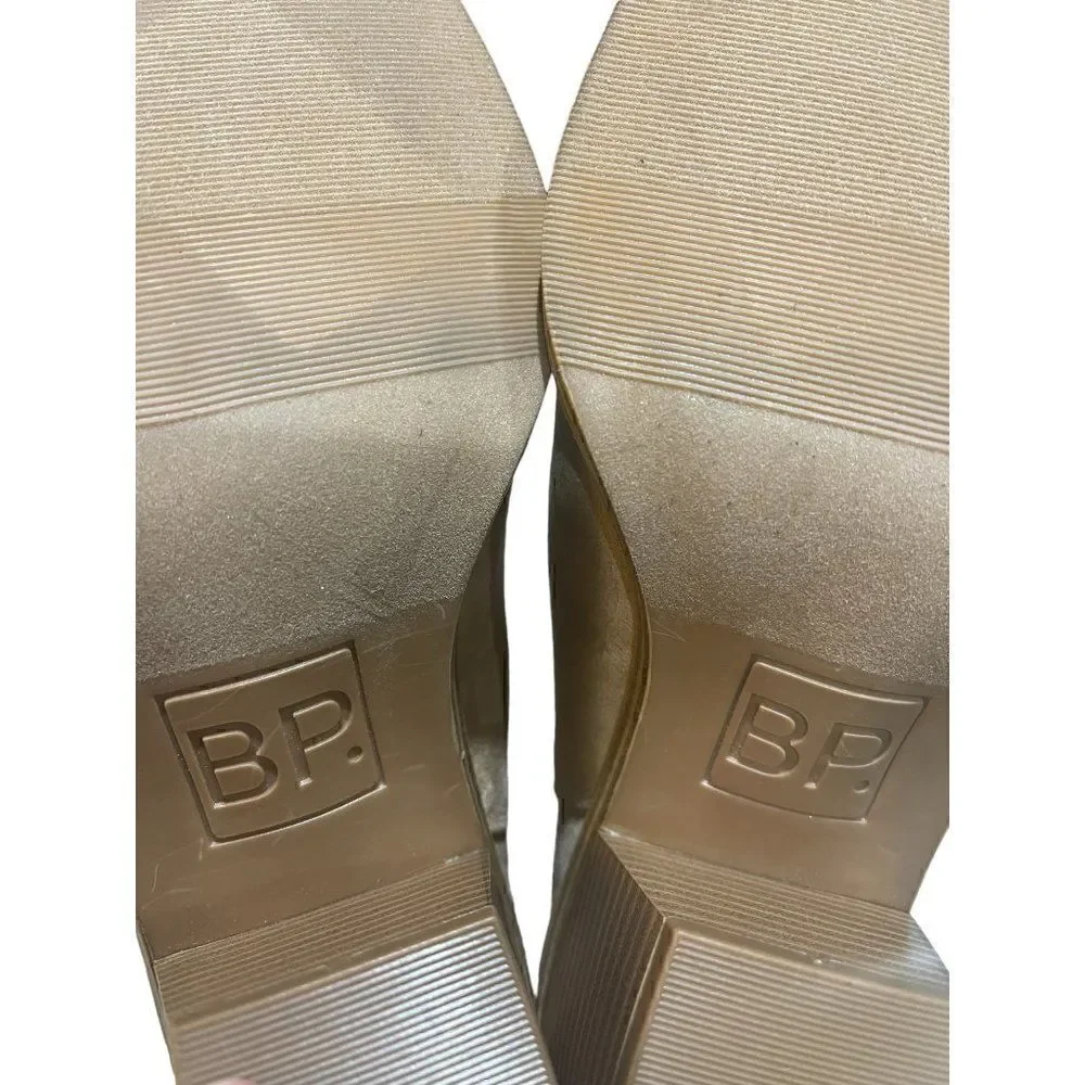 New BP Baylee Taupe Ankle Boots Women's Size 9.5M. - Picture 7 of 7